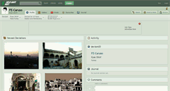 Desktop Screenshot of fe-caruso.deviantart.com