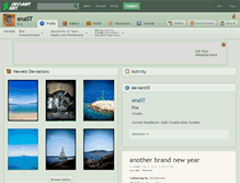Tablet Screenshot of enast.deviantart.com