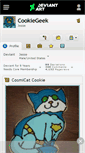 Mobile Screenshot of cookiegeek.deviantart.com