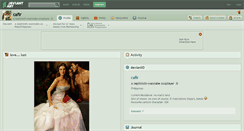 Desktop Screenshot of cafir.deviantart.com