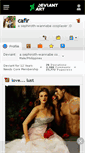 Mobile Screenshot of cafir.deviantart.com
