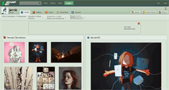 Desktop Screenshot of javvie.deviantart.com
