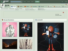 Tablet Screenshot of javvie.deviantart.com