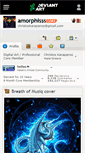 Mobile Screenshot of amorphisss.deviantart.com