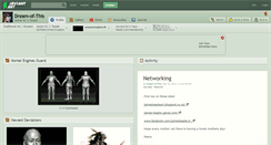 Desktop Screenshot of dream-of-this.deviantart.com