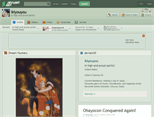 Tablet Screenshot of ikiyouyou.deviantart.com