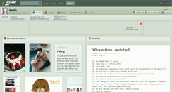 Desktop Screenshot of isenia.deviantart.com