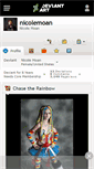 Mobile Screenshot of nicolemoan.deviantart.com