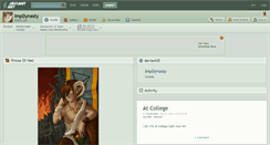 Desktop Screenshot of impdynasty.deviantart.com
