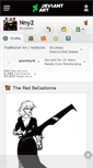Mobile Screenshot of nny2.deviantart.com
