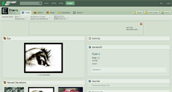 Desktop Screenshot of enav-s.deviantart.com