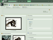 Tablet Screenshot of enav-s.deviantart.com