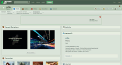 Desktop Screenshot of p1lo.deviantart.com