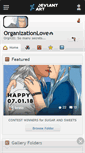 Mobile Screenshot of organizationlove.deviantart.com