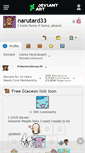 Mobile Screenshot of narutard33.deviantart.com