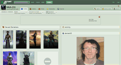Desktop Screenshot of hitch-232.deviantart.com