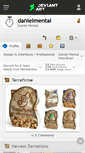 Mobile Screenshot of danielmental.deviantart.com