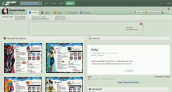 Desktop Screenshot of lunamorada.deviantart.com