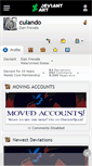 Mobile Screenshot of culando.deviantart.com