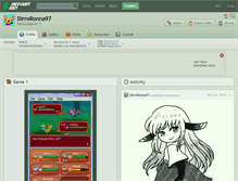 Tablet Screenshot of dirroronna97.deviantart.com
