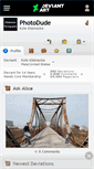 Mobile Screenshot of photodude.deviantart.com