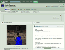 Tablet Screenshot of mastertubaman.deviantart.com