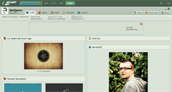Desktop Screenshot of danijanev.deviantart.com