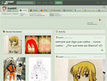 Tablet Screenshot of irumi69.deviantart.com