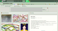 Desktop Screenshot of alicewhitlock-cullen.deviantart.com
