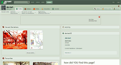 Desktop Screenshot of deviart.deviantart.com