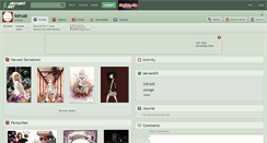 Desktop Screenshot of lolrust.deviantart.com