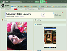 Tablet Screenshot of al3s5a.deviantart.com