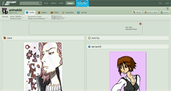Desktop Screenshot of animekiki.deviantart.com
