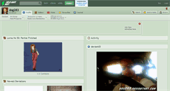 Desktop Screenshot of dog283.deviantart.com