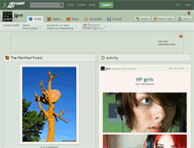 Tablet Screenshot of jgwr.deviantart.com