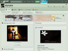 Tablet Screenshot of aislynslaine.deviantart.com