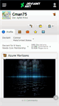 Mobile Screenshot of cman75.deviantart.com