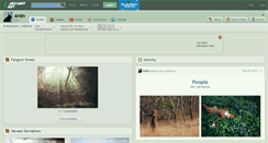 Desktop Screenshot of anlin.deviantart.com