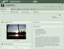 Tablet Screenshot of lucesitamonic4.deviantart.com