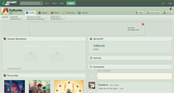 Desktop Screenshot of euthymia.deviantart.com