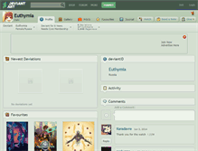 Tablet Screenshot of euthymia.deviantart.com