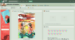 Desktop Screenshot of affection-of-hetalia.deviantart.com
