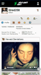 Mobile Screenshot of lilred358.deviantart.com