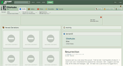 Desktop Screenshot of elitenudes.deviantart.com