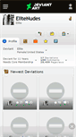 Mobile Screenshot of elitenudes.deviantart.com