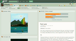 Desktop Screenshot of dtkinetic.deviantart.com