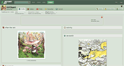 Desktop Screenshot of kiriokami.deviantart.com