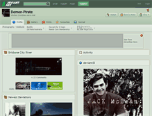 Tablet Screenshot of demon-pirate.deviantart.com