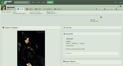 Desktop Screenshot of jenovan.deviantart.com