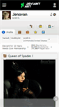 Mobile Screenshot of jenovan.deviantart.com